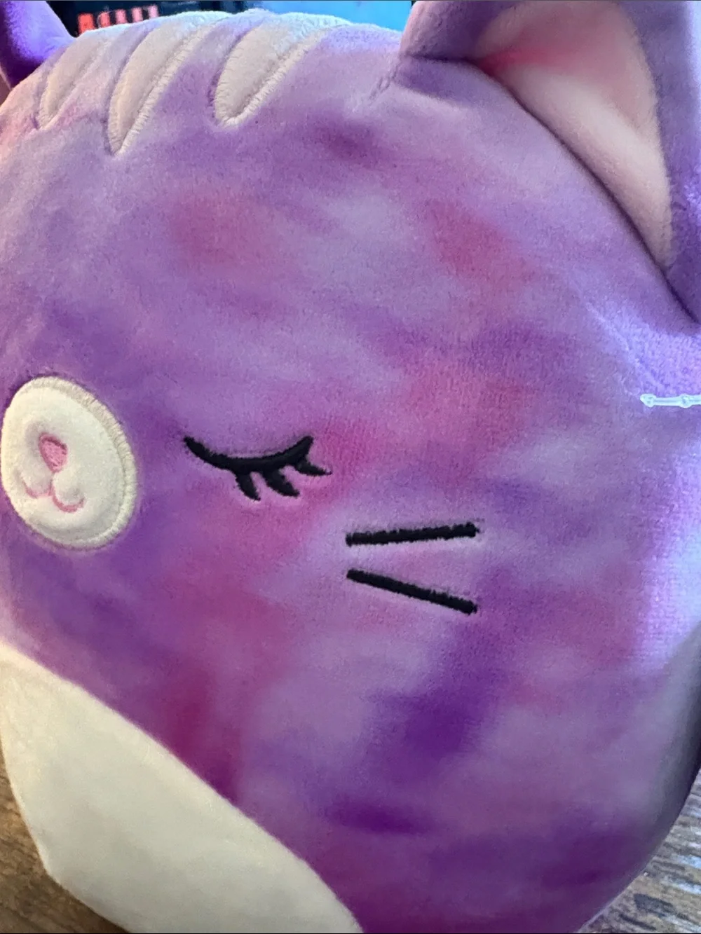 NWT—Squishmallow—Carli—Purple Cat